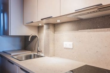 Appartement vue Marina Port Grimaud cuisine